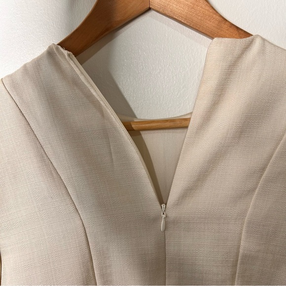 H&M Cream Mini Dress with Short Sleeves - Size XS - Picture 6 of 10